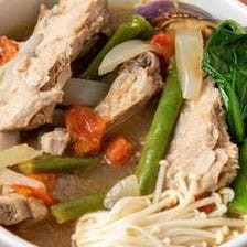 豚肉と野菜のタマリンドスープ(シニガンナバーボイ)  Sinigang na baboy