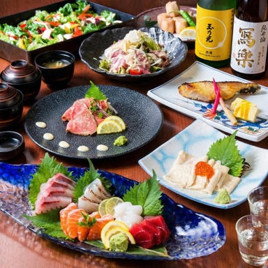 Foods bar 栞屋_【歓迎会・送別会に◎】『120分飲み放題付(L.O120分) 歓送迎会コース』黒毛和牛・造りなど全8品