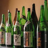 日本各地の厳選日本酒をご用意☆飲み放題への追加もOK♪