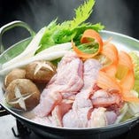 福島県の伊達鶏の旨味を余すことなく白湯鍋で♪【福島県】