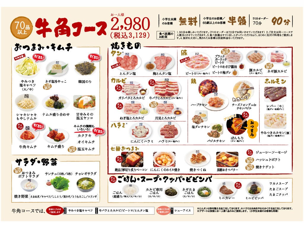 牛角 梅田お初天神店 東梅田 お初天神 太融寺 焼肉 ぐるなび