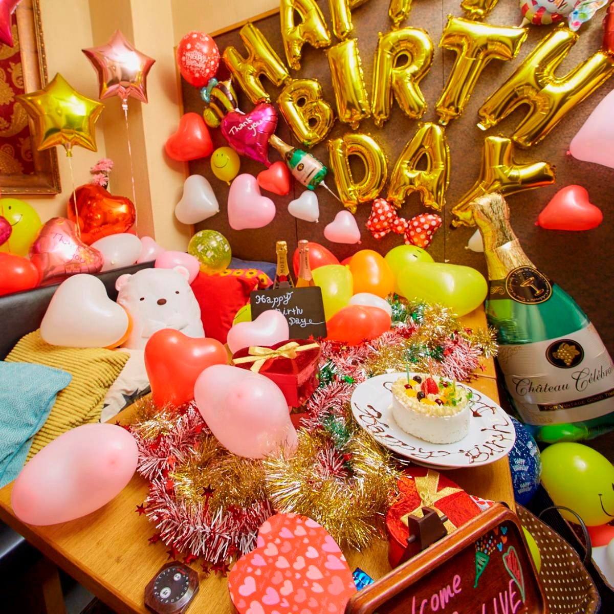 Birthday 記念日に ステーキフォンデュ ホールケーキ付き宴会 8品3480円 2 5h制飲み放題付 の詳細 個室 食べ放題 Olive オリーブ 渋谷本店 渋谷 イタリアン イタリア料理 ぐるなび