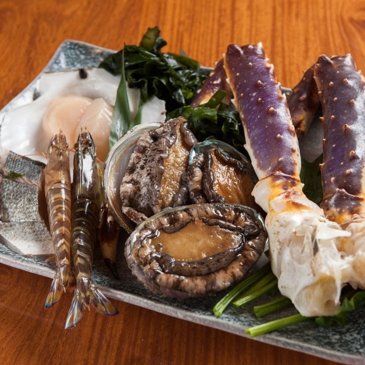 鉄板焼きで味わう香ばしい海鮮料理に舌鼓を シーフードランチ 全6品 の詳細 ステーキハウス ハマ 札幌店 札幌すすきの ステーキ ぐるなび