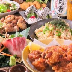 海鮮と産地鶏の炭火焼き うお鶏 掛川店 コースの画像