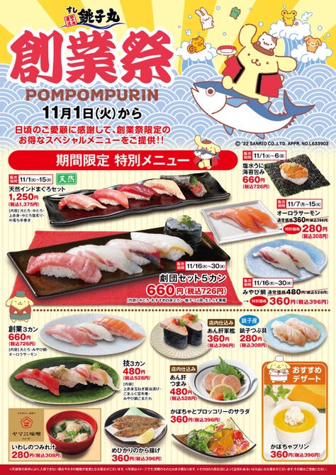 すし銚子丸 酒々井プレミアム アウトレット店 白井 印西 寿司屋 ぐるなび