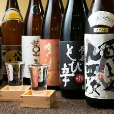 新潟ならではの厳選した日本酒を多数ご用意しております♪