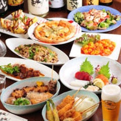 個室完備 串カツとおでん 半藏