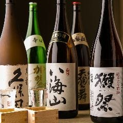 日本酒と焼酎の醸し出す美味しさと深い味わいをご堪能ください!