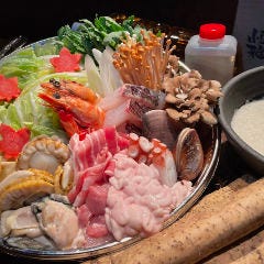 【店頭お渡し】お家でぜいたく鍋！「名物・自然薯鍋」