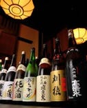 秋田の地酒を中心に
常時15種類以上のラインナップ！！