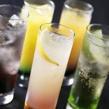 飲み放題カクテルは夏に人気のジン･マリブ･カシスがおすすめ！