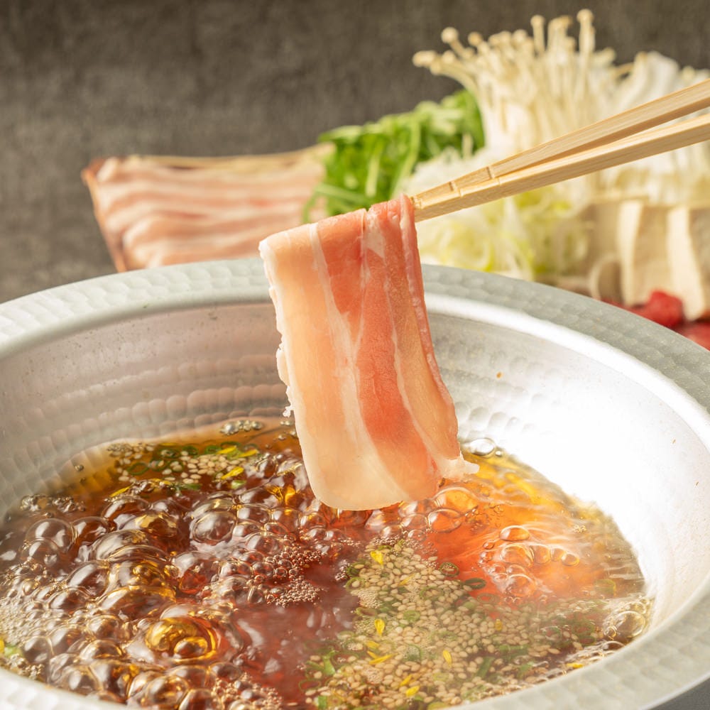 お手軽しゃぶしゃぶコース 2時間飲み放題 豚しゃぶやフライドポテトなど 6品2480円 歓送迎会 個室 の詳細 ジンギスカン 食べ放題 なごみ屋 札幌 すすきの店 札幌すすきの 焼肉 ぐるなび