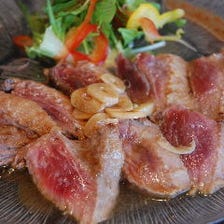 まぐろほほ肉炙りポン酢