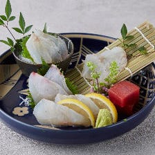 日本の朝獲れ鮮魚。