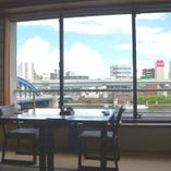 【隅田川沿い】
大きな川と下町の風景を眺めることが可能です