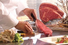 〈ランチ〉特選A5黒毛和牛鉄板焼きランチ（ふらの和牛サーロイン 17000円コース）