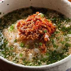 ｶﾞｯﾂﾘ食べた後の〆に♪これまた おつまみにもなるﾁｬﾝｼﾞｬ茶漬け