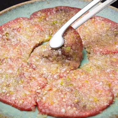 焼肉 西麻布 十々~ju-ju~_50年の歴史【ねぎタン塩】