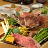 【お料理】
神戸の食材を生かした料理の数々。