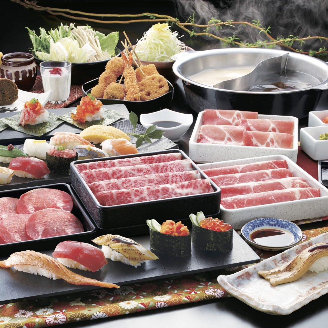 寿司 しゃぶしゃぶ食べ放題 ゆず庵 西熊本店 詳細 周辺情報 Navitime Travel 寿司 しゃぶしゃぶ食べ放題 ゆず庵 西熊本店 詳細 周辺情報 Navitime Travel