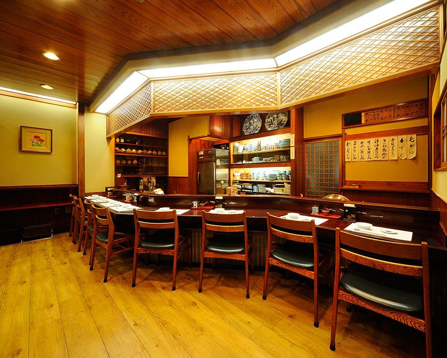 てんぷら天庄 湯島店(本館) 店内 楽天ぐるなび