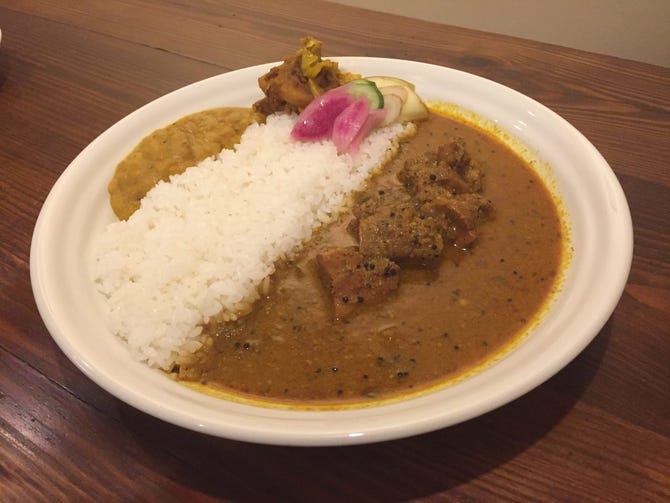 カレー オリエンタルバル 桃の実 水道橋 インドカレー ぐるなび