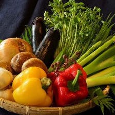 農家直送の新鮮野菜や季節の野菜