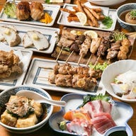 全席個室居酒屋 串治郎 有楽町店_『串治郎コース』当店人気No.1のご宴会プラン!3時間飲み放題付き【8品5000円→4000円】