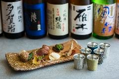鴨と日本酒 「五角」