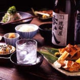 日本酒・焼酎に合う和を中心とした食事メニューをご用意