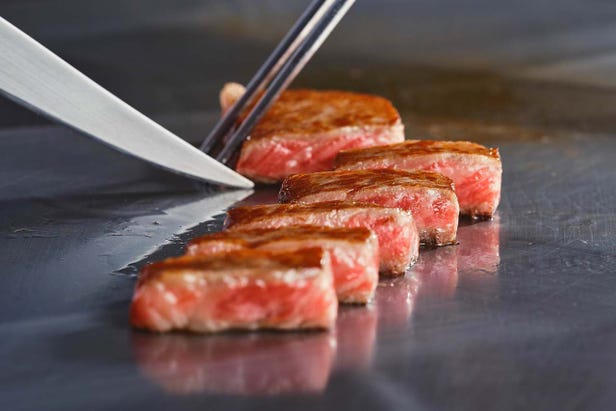 Wagyu teppanyaki steak house Gion MAI