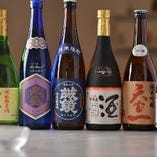 日本酒も多数ご用意しています