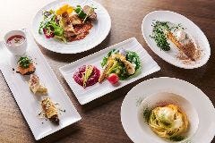 立川の地野菜やの選りすぐりの食材を使ったお得なランチコース♪