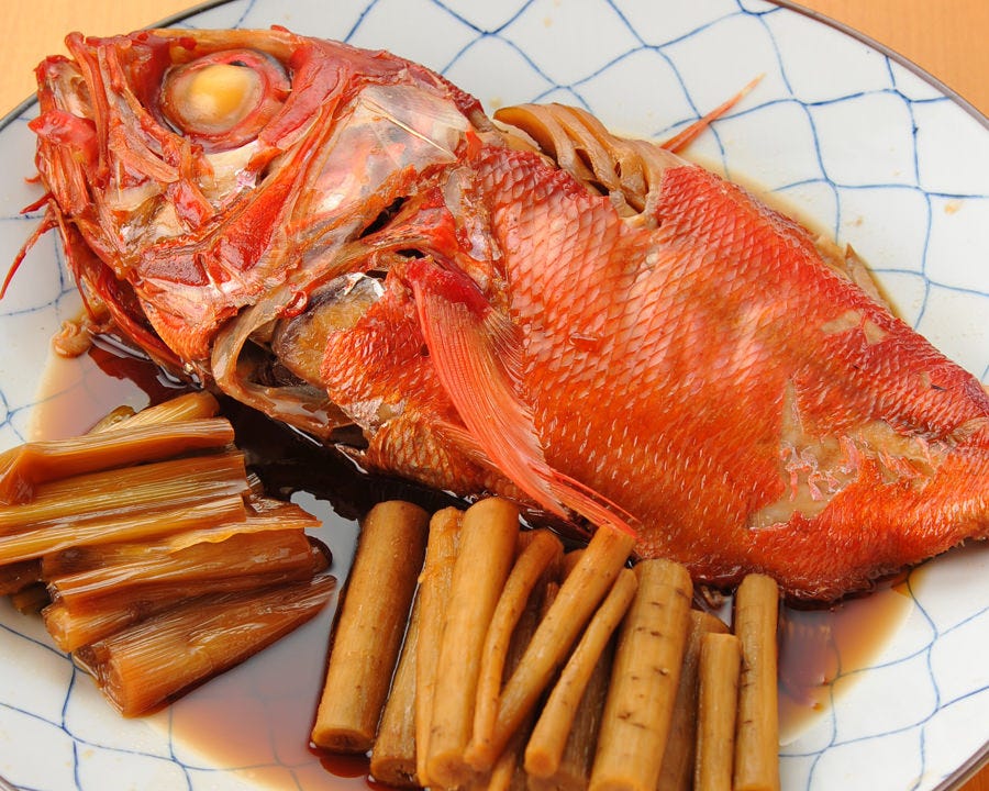 おすすめ。まるごと金目鯛の姿煮