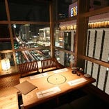 【地上10階のロケーションで札幌駅前の夜景を一望】