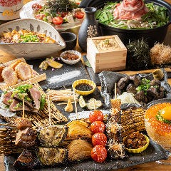 朝引き地鶏と藁焼き 輪っか 京橋