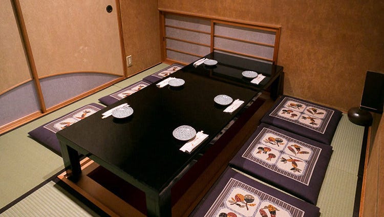 『くつろぎ庵 別館』の個室