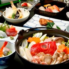 ◆平塚漁港朝獲れ鮮魚を使った5000円コース（七品）◆