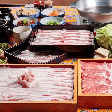 アグー豚しゃぶと沖縄料理 安里家 OKINAWA コースの画像