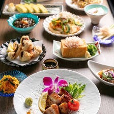 本場！豊富な沖縄料理の数々