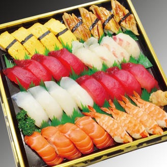 回転割烹 寿司御殿 竹の山店 メニュー お持ち帰り寿司 ぐるなび