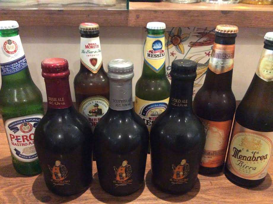 【おすすめ】イタリア瓶ビールを各種取り揃えております。