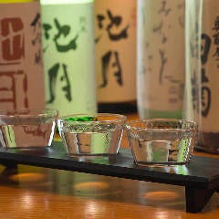 池月と別銘柄の飲み比べセットも。