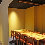 【テーブル個室：8名様まで】会食や記念日に相応しい上質な空間