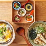 京都ならではのお料理が楽しめる彩り豊かなランチセット