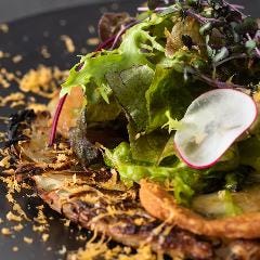 見た目にもこだわりのある丁寧に仕上げたお料理をご提供。
