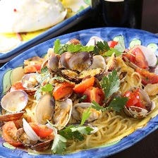 シェフの自慢のパスタを是非！