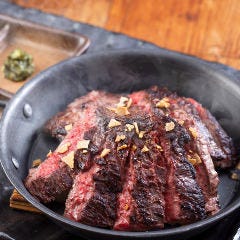 牛はらみ肉の柔らかステーキ