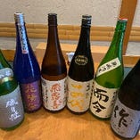 ≪日本酒も種類豊富≫
新鮮魚介に合わせてお酒をお楽しみ下さい