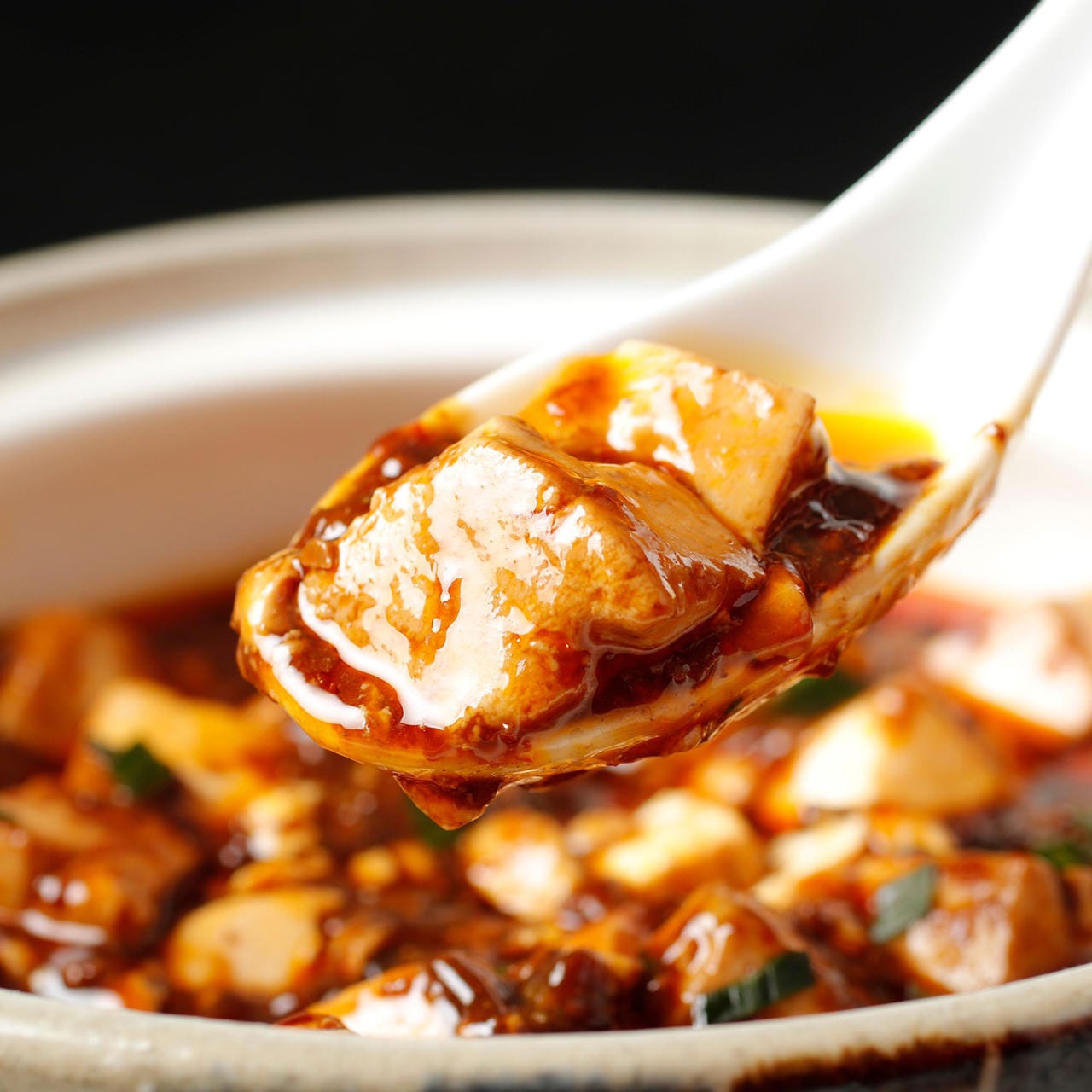 四川の調味料で仕上げた奥深い風味の「製陳麻婆豆腐 」